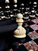 Шахматы каменные 42 см.